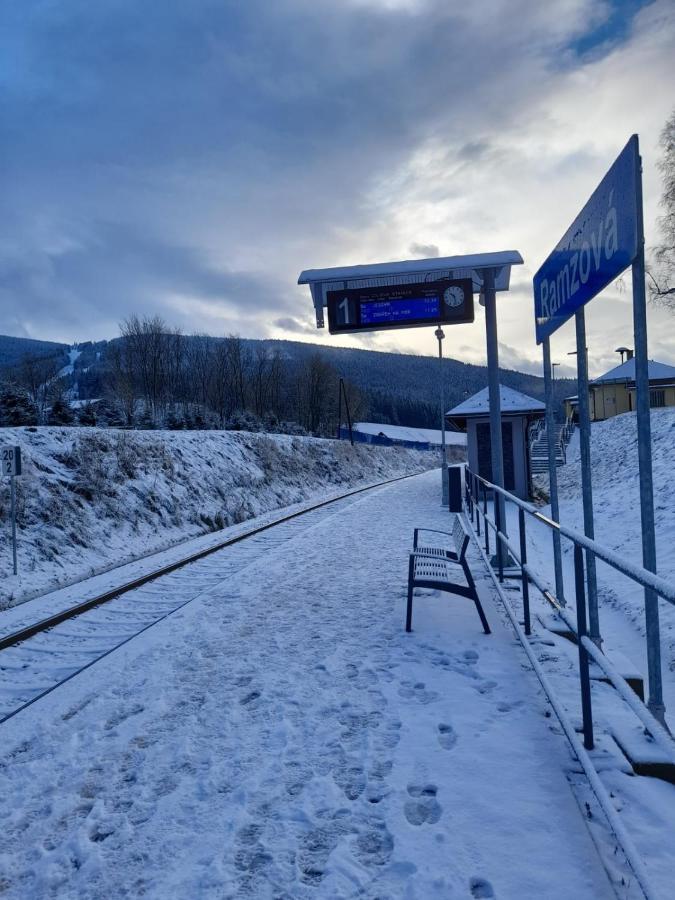 Apartmá Ráj v Ramzové Ostružná Esterno foto