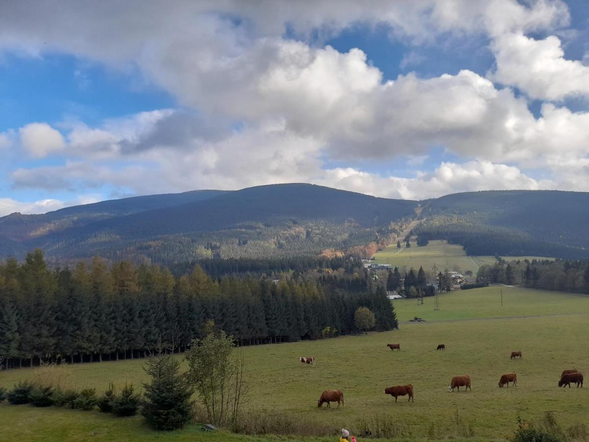 Apartmá Ráj v Ramzové Ostružná Esterno foto